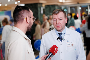 Телекомпании Вести 24 Югория  и ОТРК Югра  провели с нами "Ночь диспансеризации". Все рассказали и показали