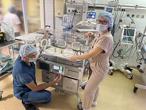 Новое оборудование - в отделении реанимации новорожденных ОКБ Ханты-Мансийска