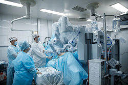 Врачи ОКБ Ханты-Мансийска оперируют с помощью робота «Да Винчи» (видео)